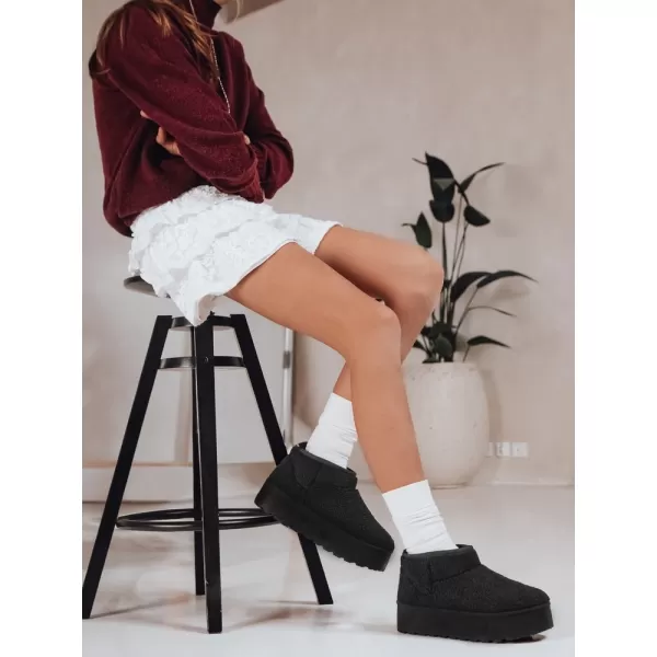  Дамски обувки DSTREET ZY1296 ЧЕРЕН 