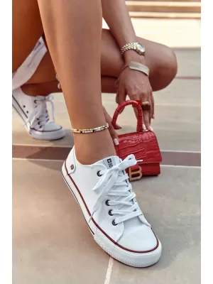 Дамски маратонки BIG STAR DD274336 WHITE Big Star Shoes