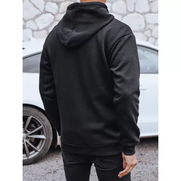  Мъжки суичър DSTREET BX5924 ЧЕРЕН 