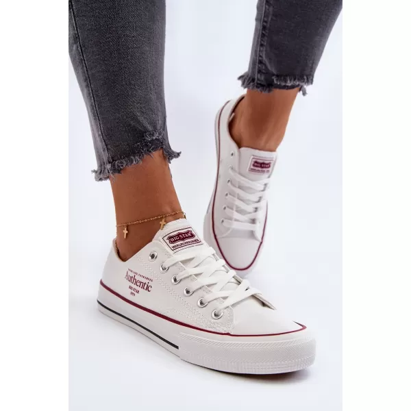  Дамски маратонки BIG STAR NN274235 WHITE Big Star Shoes 