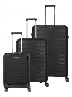 куфар TRAVELITE Mooby S,M,L Front pocket ЧЕРЕН