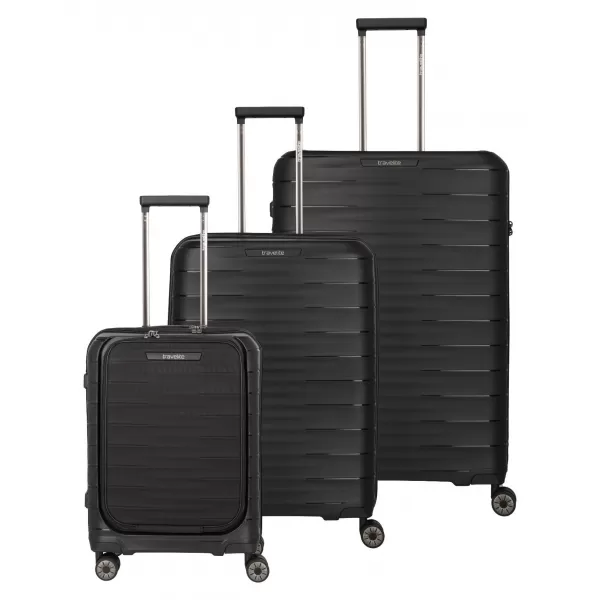  куфар TRAVELITE Mooby S,M,L Front pocket ЧЕРЕН 