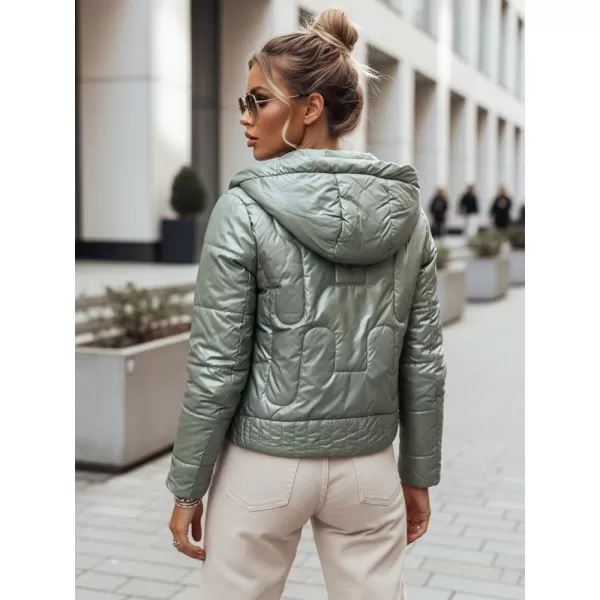  Дамско яке DSTREET TY3712 ЗЕЛЕНО 