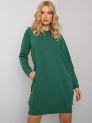 Рокля BASIC FEEL GOOD RV-TU-5184.93P ТЪМНО ЗЕЛЕНО