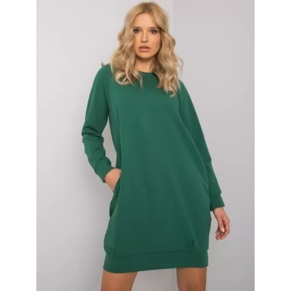  Рокля BASIC FEEL GOOD RV-TU-5184.93P ТЪМНО ЗЕЛЕНО 