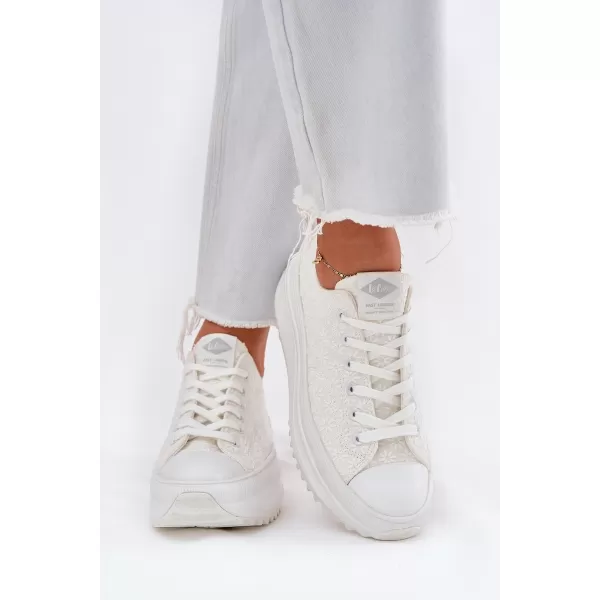  Дамски кецове LEE COOPER LCW-25-31-3465L ЧЕРЕН 