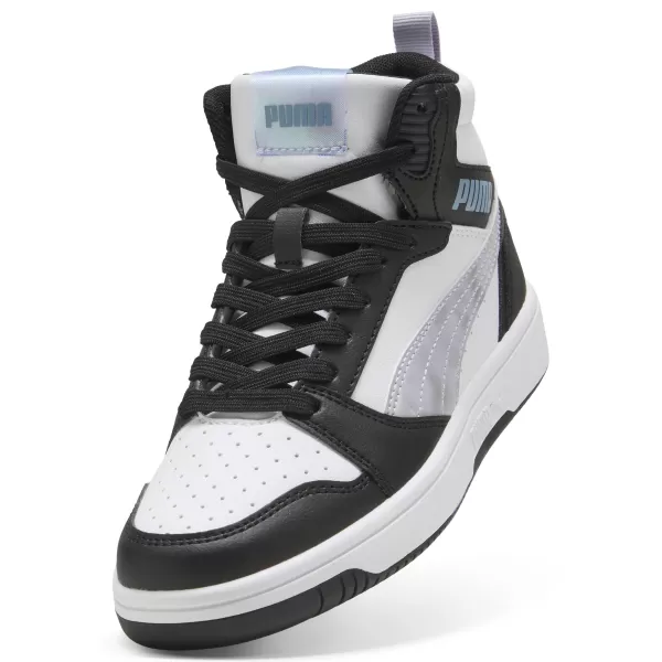  Дамски обувки PUMA REBOUNDV6MIDSPACEBELLEJR 402768-02 PUMA BLACK/LILAC CRUSH/WHITE 