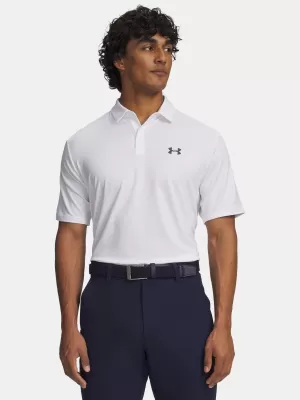 Мъжка тениска UNDER ARMOUR UA MATCHPLAY POLO 6009799-100 БЯЛО