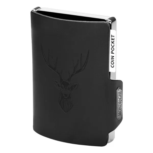  Портфейл MONDRAGHI Silhouette Classic Deer ЧЕРЕН 