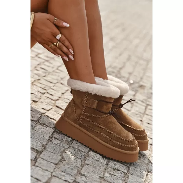  Дамски обувки BIG STAR SS274373 BROWN/BEIGE Big Star Shoes 