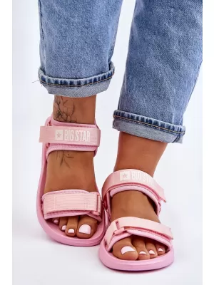 Дамски сандали BIG STAR LL274729 PINK Big Star Shoes