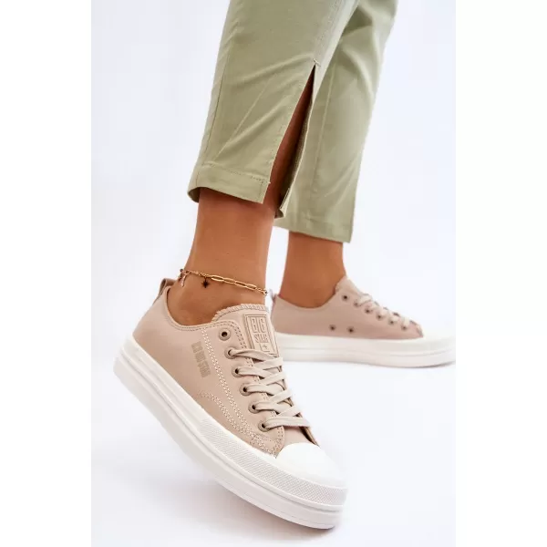  Дамски маратонки BIG STAR LL274969 BEIGE Big Star Shoes 