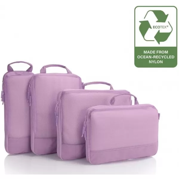 куфар HEYS Ecotex Compression Packing Cube 4 Pc Set ЛЮЛЯКОВ ЦВЯТ 