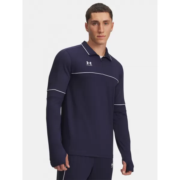  Мъжки суичър UNDER ARMOUR UA M CHALLENGER TRAINING QZ 6004043-410 СИНЬО 