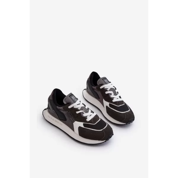  Мъжки кецове BIG STAR NN174347 BLACK Big Star Shoes 