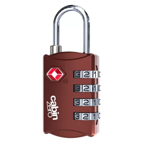  Заключване CABINZERO TSA Travel Lock ЧЕРВЕНА САНГРИЯ 