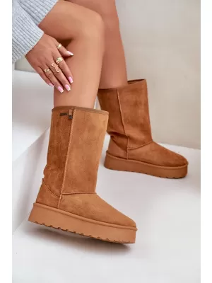 Дамски обувки BIG STAR OO274893 КАФЯВО/БЕЖО Big Star Shoes