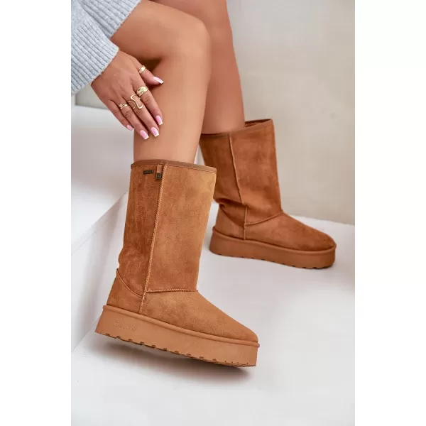  Дамски обувки BIG STAR OO274893 КАФЯВО/БЕЖО Big Star Shoes 