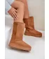 Дамски обувки BIG STAR OO274893 КАФЯВО/БЕЖО Big Star Shoes
