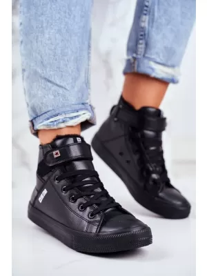 Дамски маратонки BIG STAR V274542FW BLACK Big Star Shoes