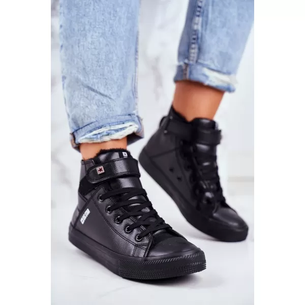  Дамски маратонки BIG STAR V274542FW BLACK Big Star Shoes 