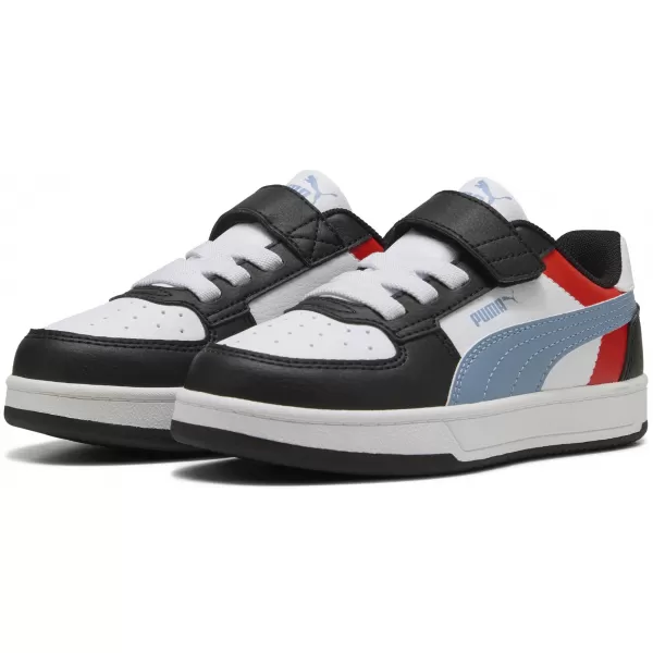  Детски обувки PUMA CAVEN 2.0 BLOCK AC+ PS 394462-17 PUMA БЯЛО/СТУДЕНО СИНЬО/ЧЕРНО 
