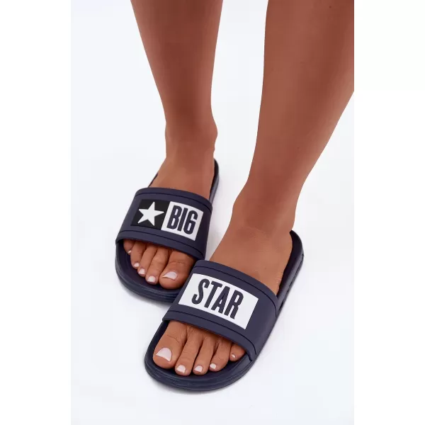  Дамски чехли BIG STAR DD274A265 BLUE Big Star Shoes 