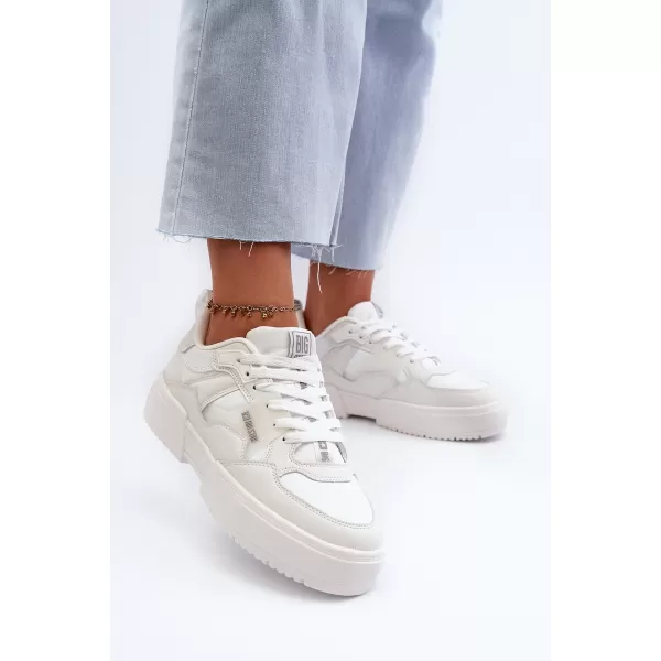  Дамски маратонки BIG STAR NN274322 WHITE Big Star Shoes 
