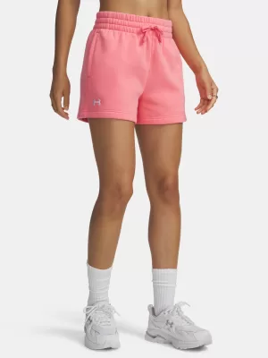 Дамски шорти UNDER ARMOUR RIVAL FLEECE SHORT 1382723-600 РОЗОВО
