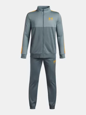 Комплект за момчета UNDER ARMOUR UA RIVAL CB KNIT TRACK SUIT 1373978-587 СИНЬО