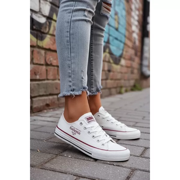  Дамски маратонки BIG STAR NN274235 WHITE Big Star Shoes 