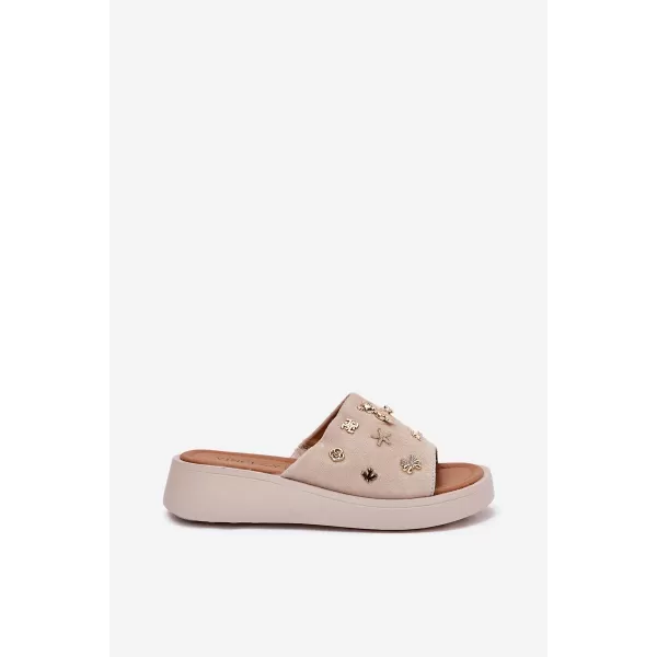  Дамски чехли VINCEZA 66741 БЕЖОВО 