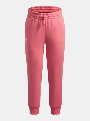 Спортни панталони за момичета UNDER ARMOUR UA RIVAL FLEECE JOGGERS 1379525-600 РОЗОВО