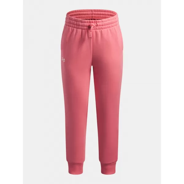  Спортни панталони за момичета UNDER ARMOUR UA RIVAL FLEECE JOGGERS 1379525-600 РОЗОВО 