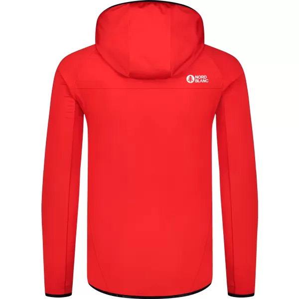  Мъжки суичър powerfleece NORDBLANC CREEK NBWFM8280 ЧЕРВЕНО 