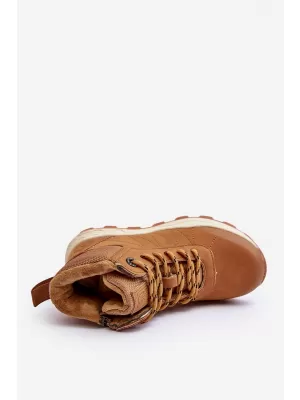Детски зимни обувки BIG STAR MM374202 CAMEL Big Star Shoes