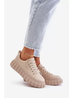 Дамски обувки BIG STAR MM274618 BEIGE Big Star Shoes