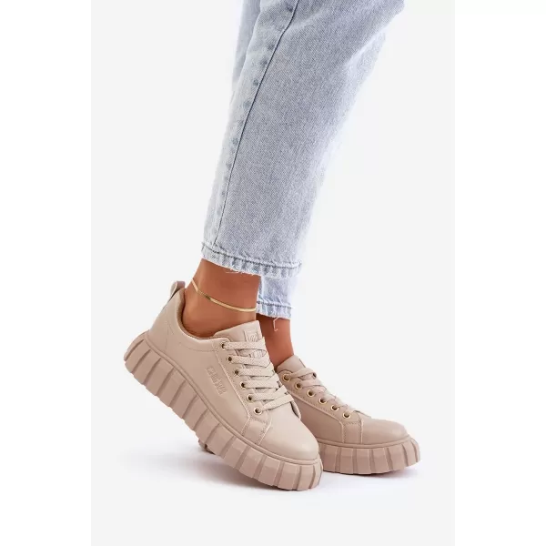  Дамски обувки BIG STAR MM274618 BEIGE Big Star Shoes 
