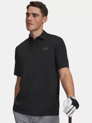 Мъжка тениска UNDER ARMOUR MATCHPLAY POLO 6009799-001 ЧЕРЕН