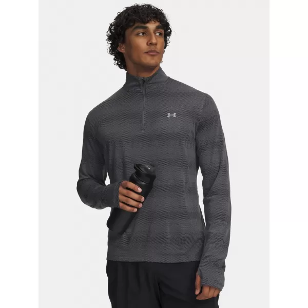  Мъжка тениска UNDER ARMOUR UA VELOCITI 1/4 ZIP 6010887-025 СИВО 