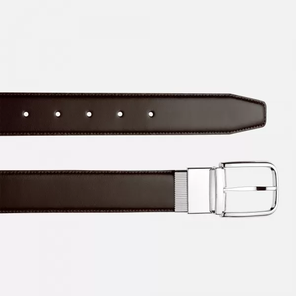  Мъжки колан GEOX G007585 ЧЕРЕН 