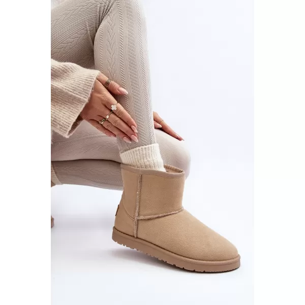  Дамски боти за сняг CROSS MM2R4023C BEIGE Cross Jeans 