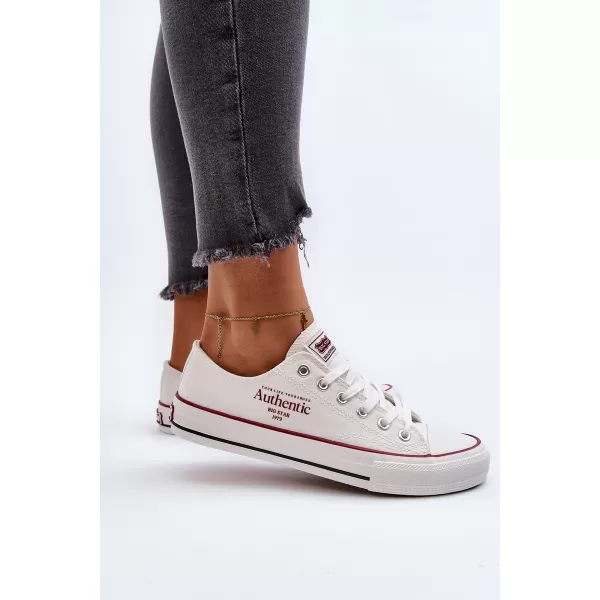  Дамски маратонки BIG STAR NN274235 WHITE Big Star Shoes 