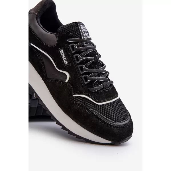  Мъжки кецове BIG STAR NN174321 BLACK Big Star Shoes 