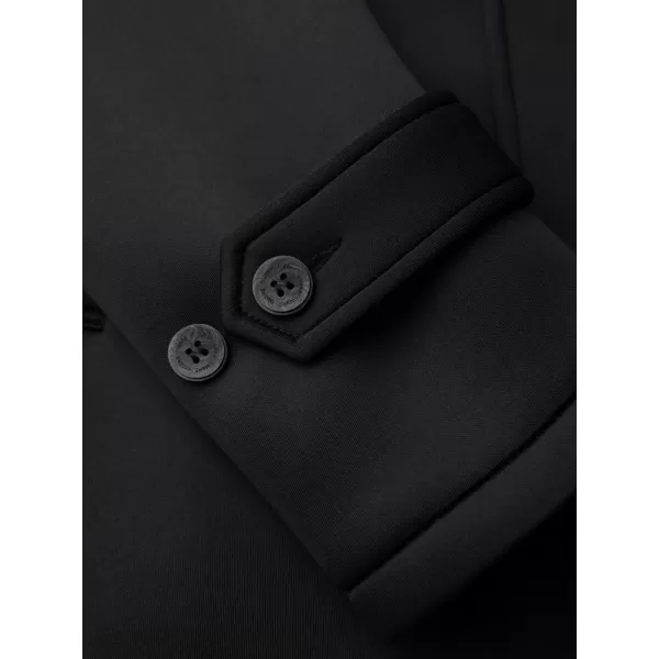  Мъжко палто OMBRE OM-COLC-0144 ЧЕРЕН 