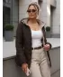 Дамско яке DSTREET TY5623 КАФЯВО