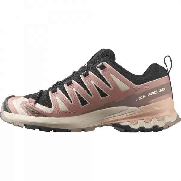  Дамски обувки SALOMON XA PRO 3D V9 W L47882800 ЧЕРНА/ЧЕРНА/МАХАГОНОВА РОЗА 