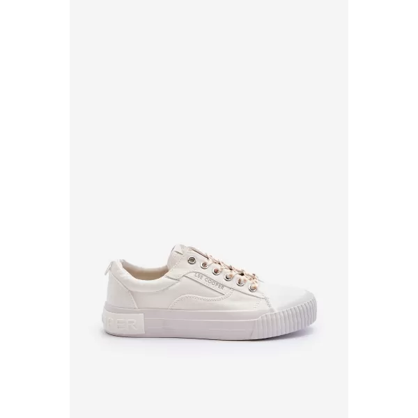  Дамски кецове LEE COOPER LCW-24-31-2170 БЯЛО 