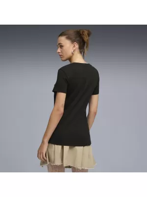 Дамска тениска PUMA ESS LOGO LAB TEE 691824_01 ПУМА ЧЕРНА