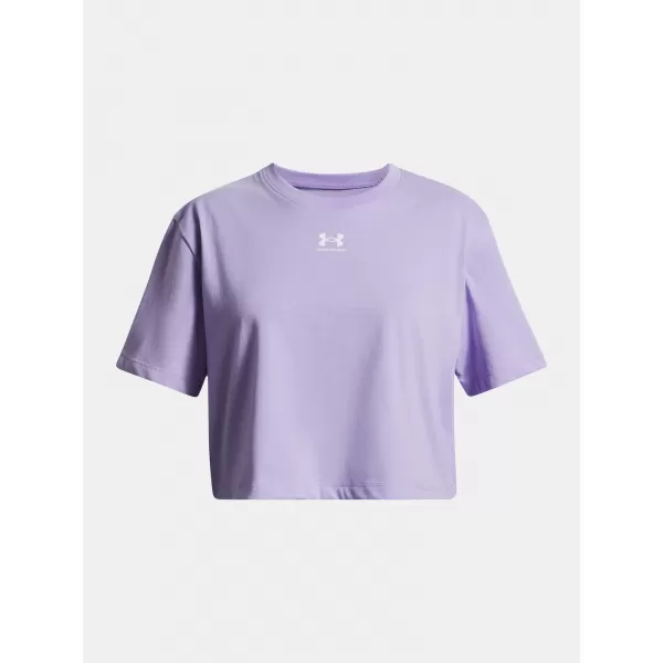  Тениска за момиче UNDER ARMOUR UA RIVAL SS 1389755-538 ЛИЛАВО 